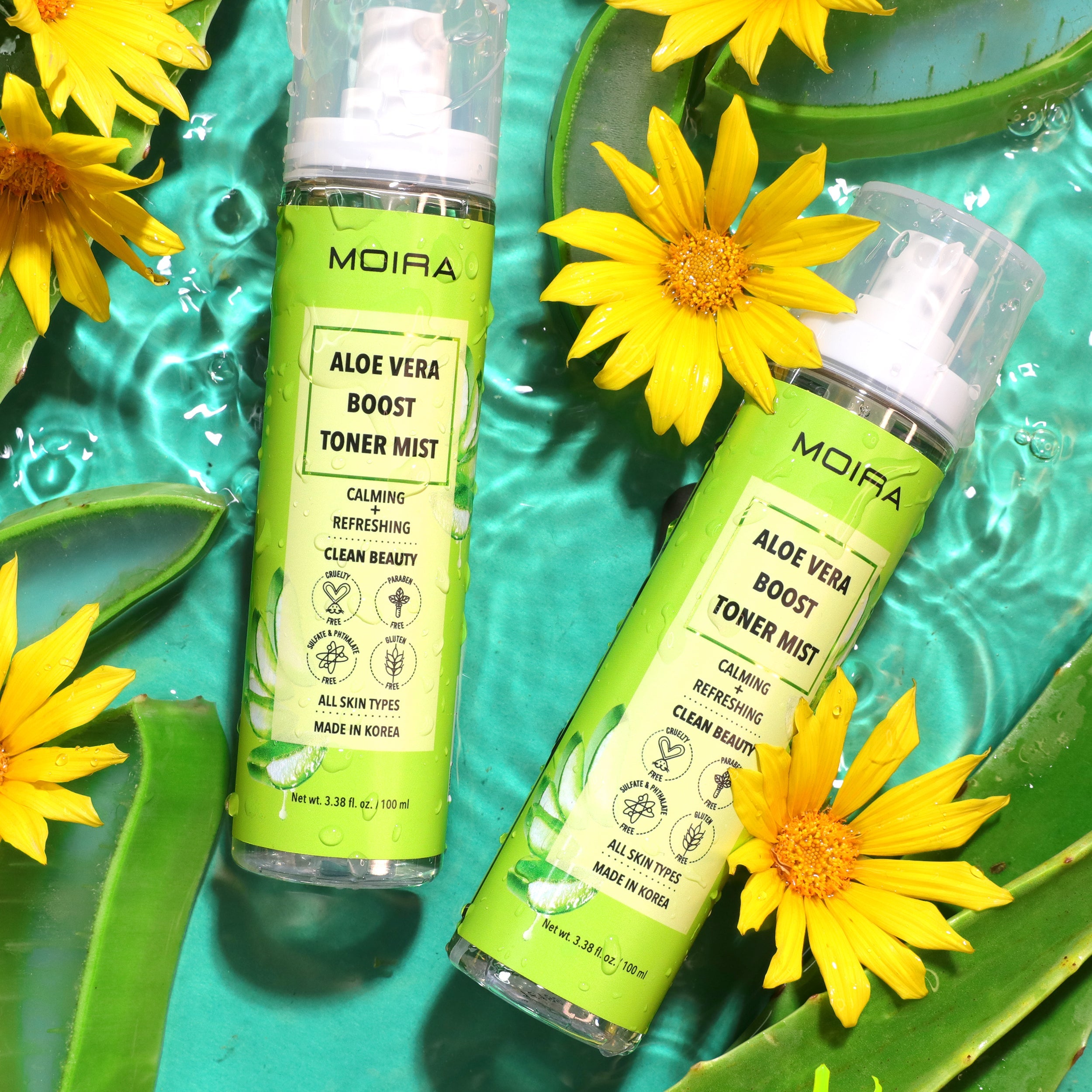 Moira Aloe Vera Boost Toner Mist