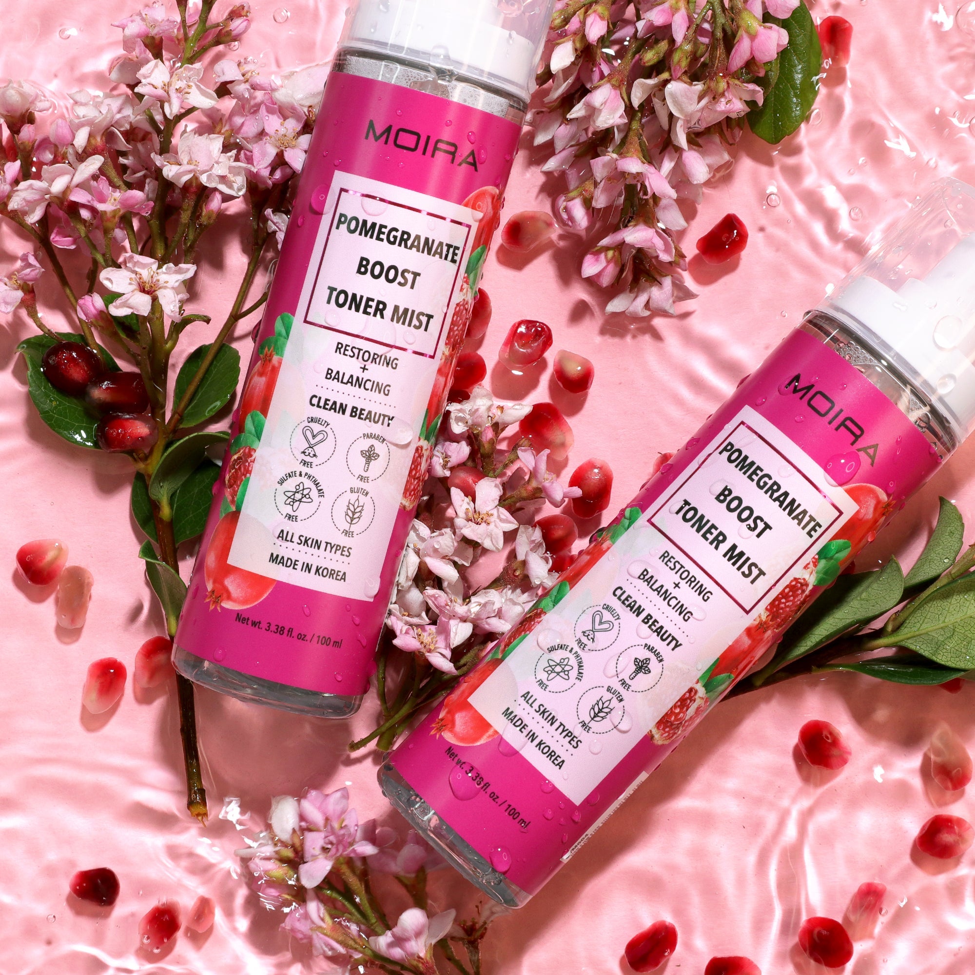 Moira Pomegranate Boost Toner Mist