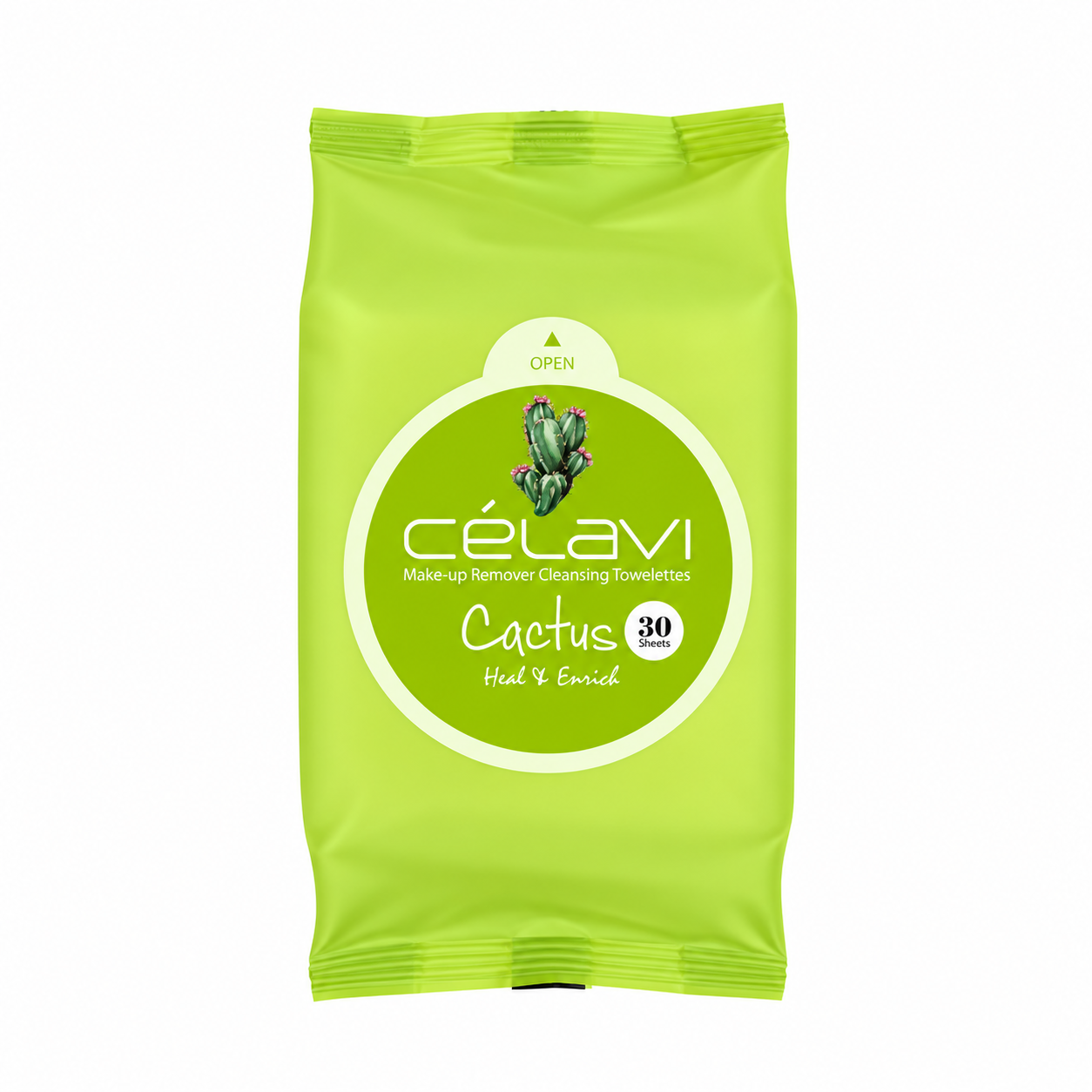 Celavi Cactus Cleansing Wipes
