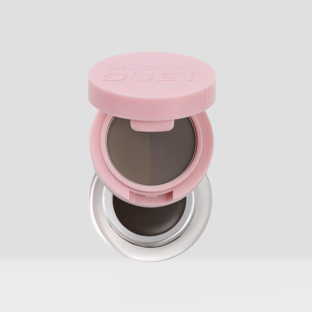 Beauty Creations Duet Brow Powder + Pomade Dark Brown