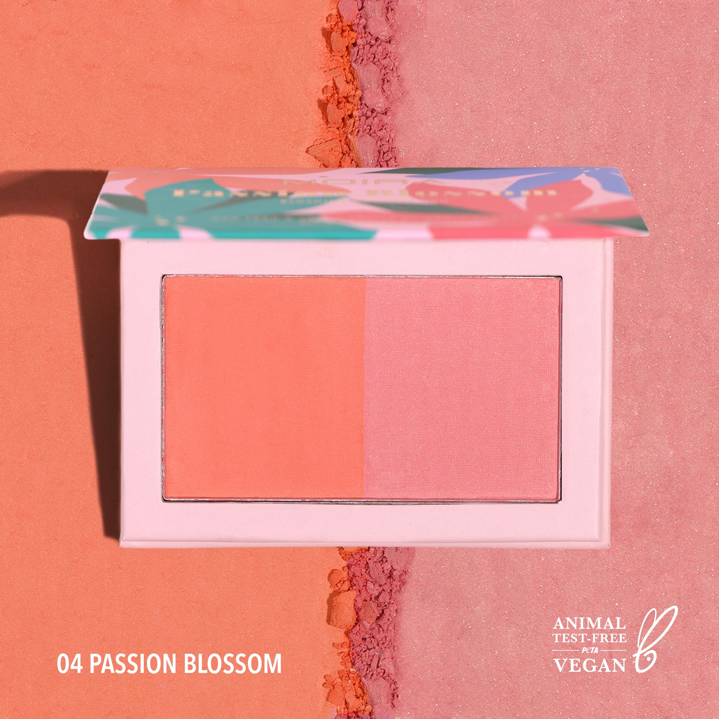 Moira Dual Blusher 004 Passion Blossom