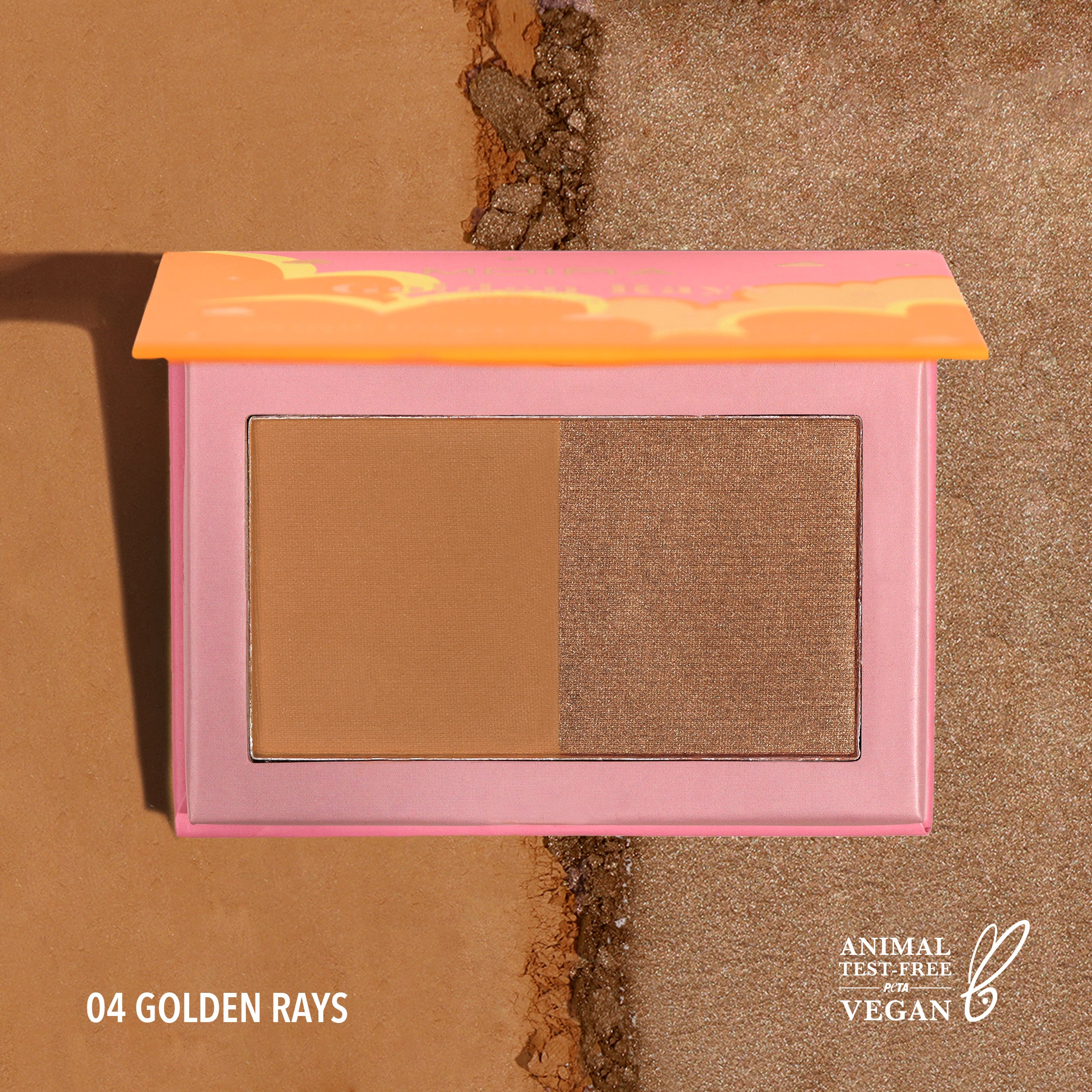 Moira Dual Bronzer 004 Golden Rays