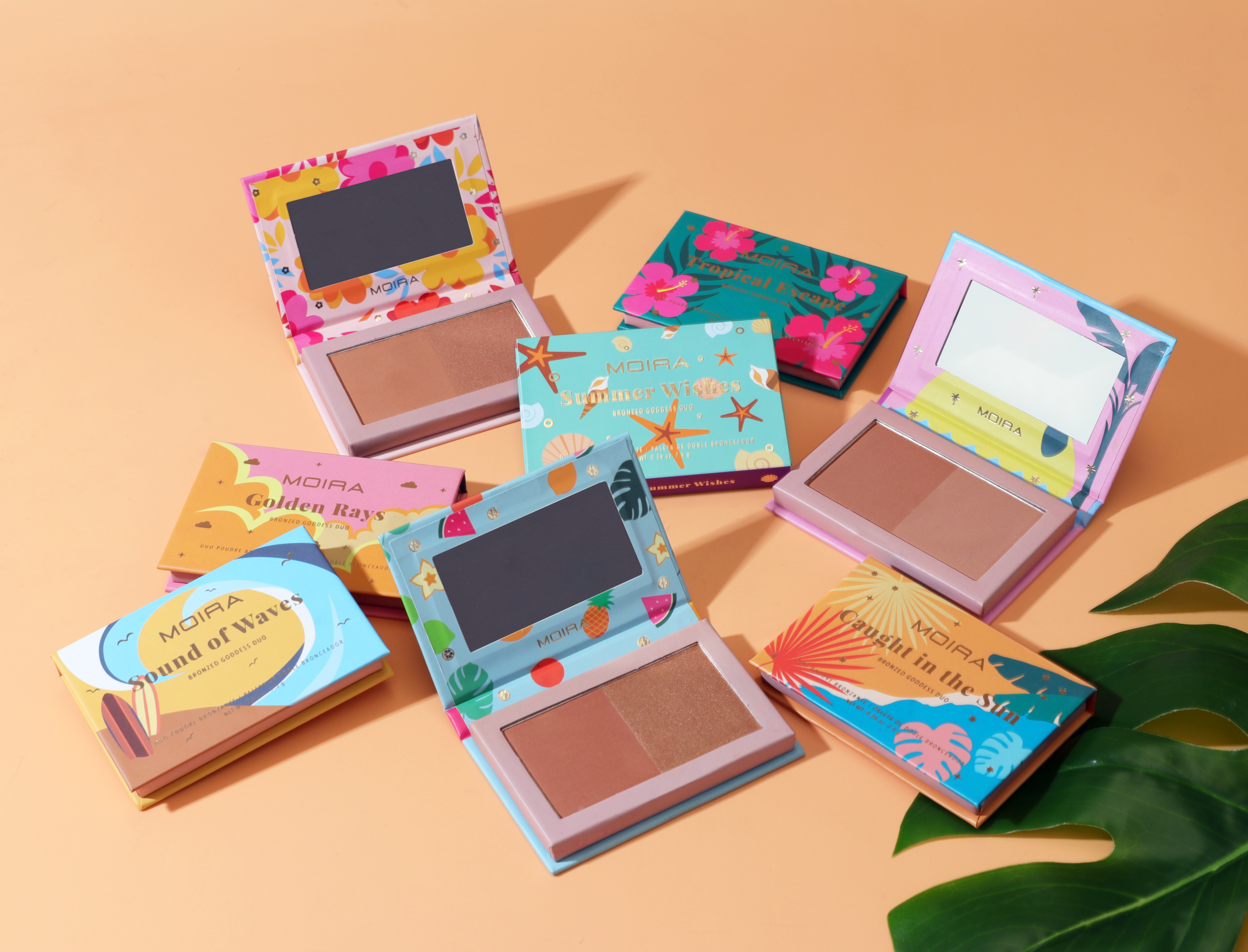 Moira Dual Bronzer shades