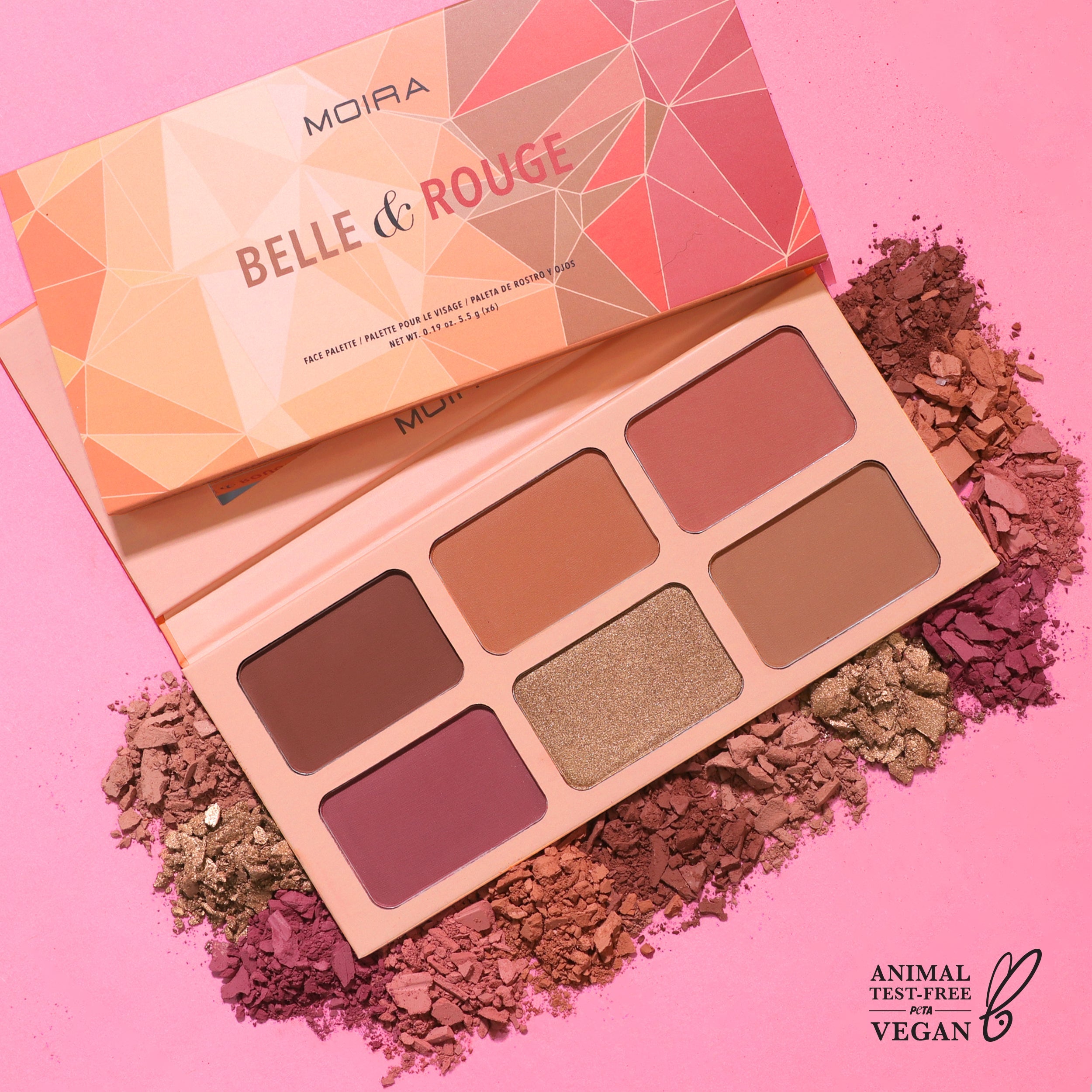 Moira Belle & Rouge Palette