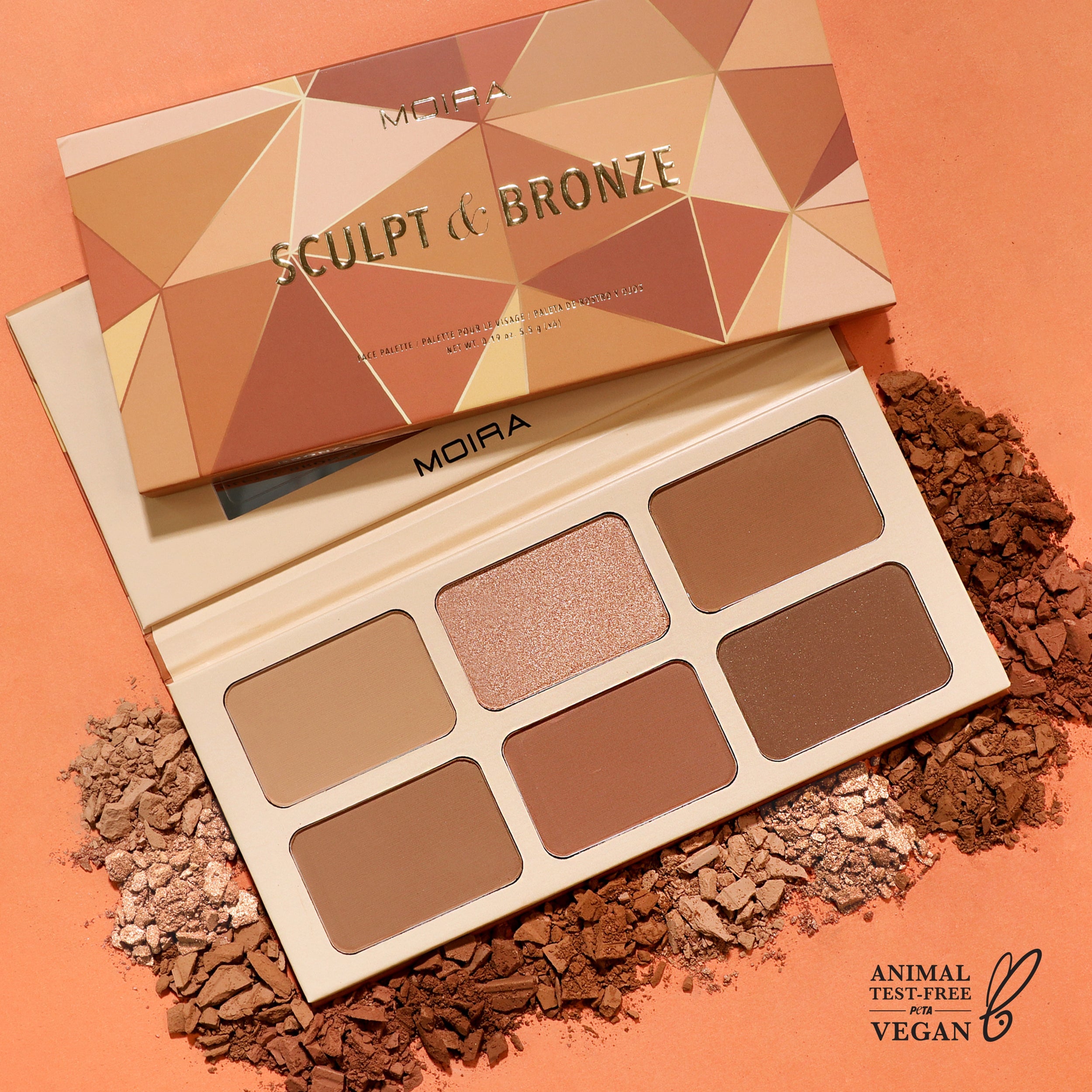 Moira Sculpt & Bronze Palette