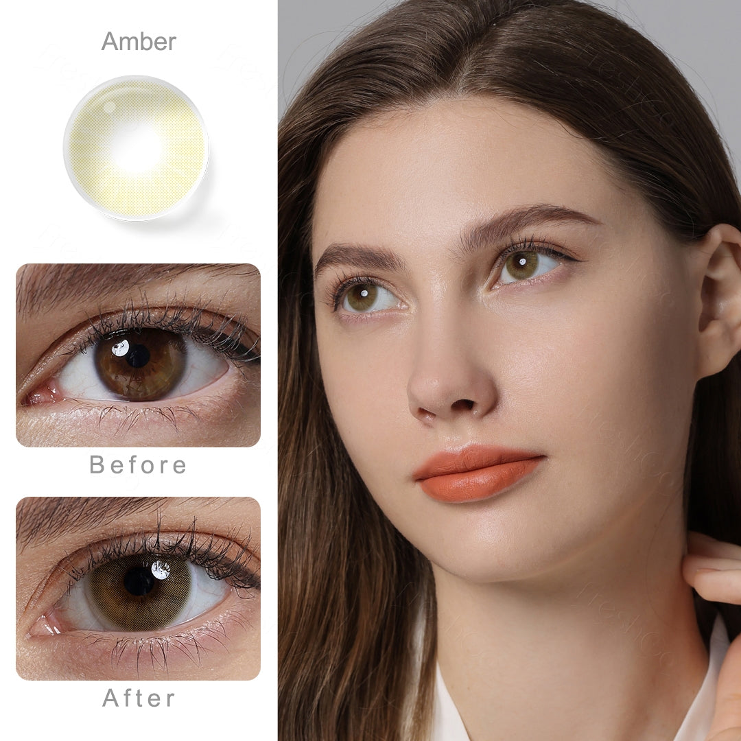 Ambre Colored Contact Lenses