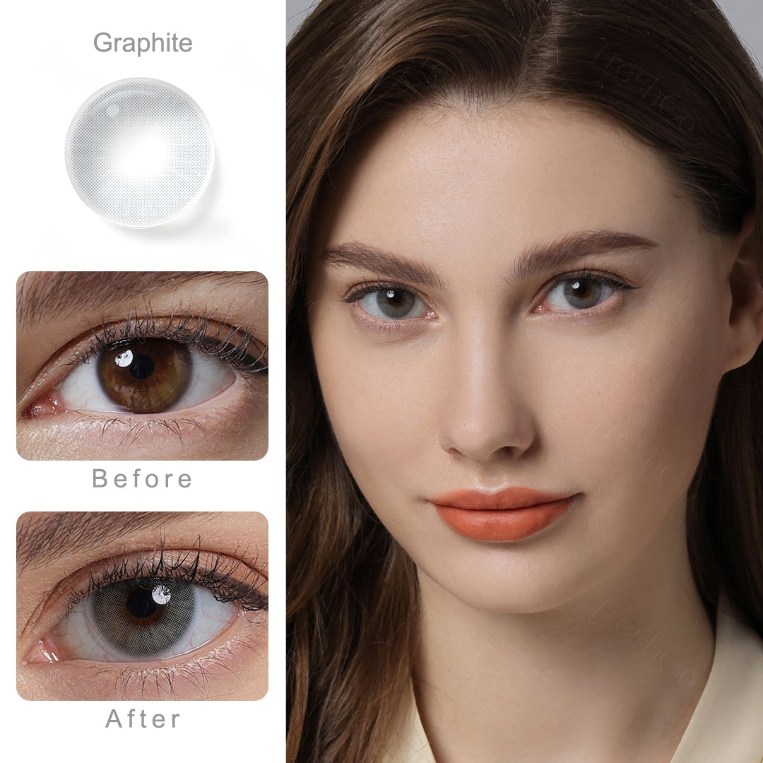 Graphite Colored Contact Lenses