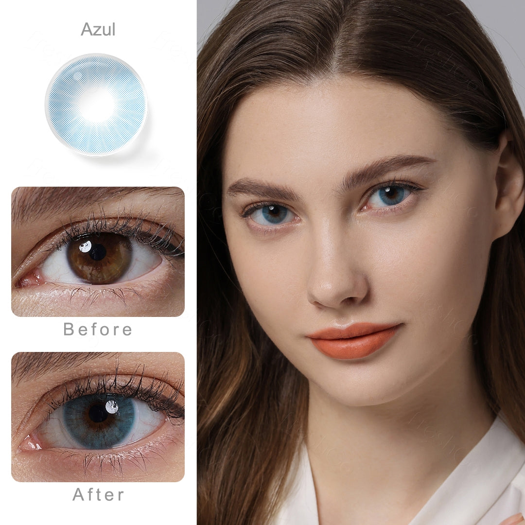 Azul Colored Contact Lenses