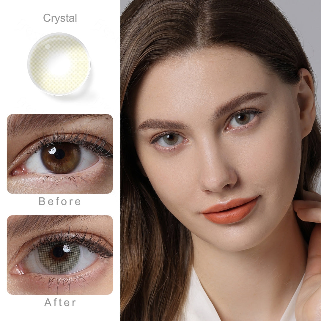 Crystal Colored Contact Lenses