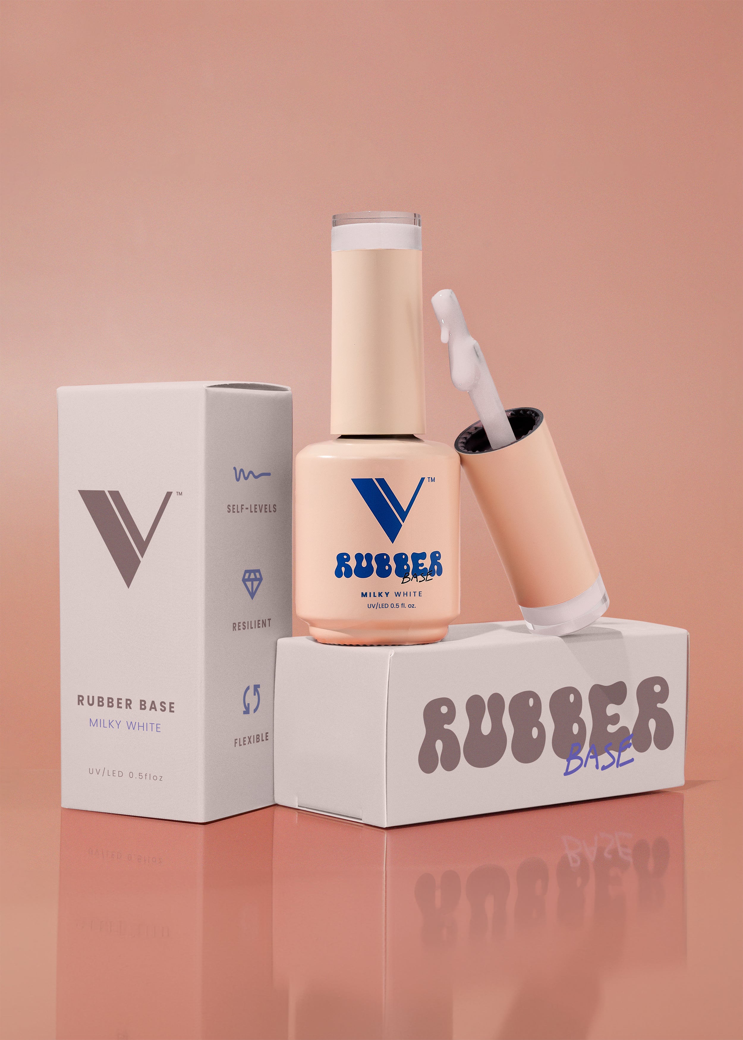 Valentino Rubber Base Milky White