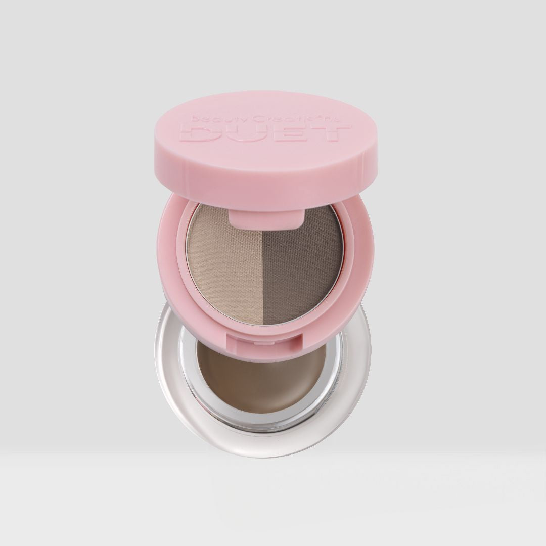 Beauty Creations Duet Brow Powder + Pomade Taupe