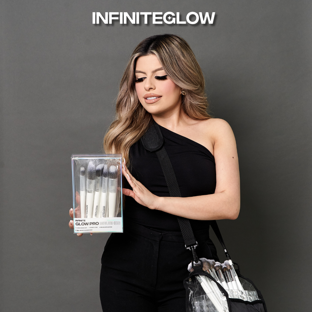 GlowPro Essentials 14-Piece Makeup Brush Set