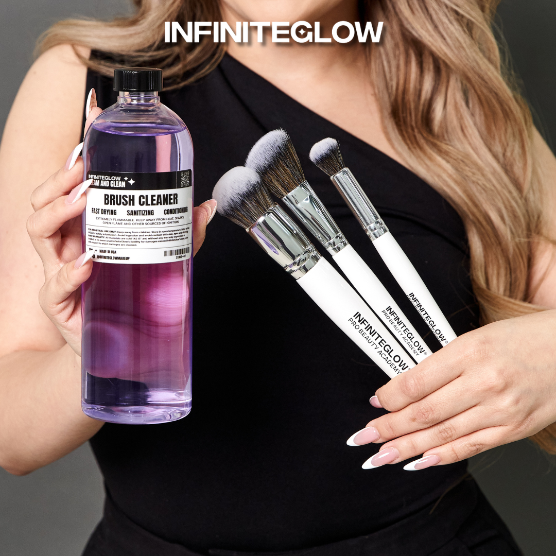 GlowPro Essentials 14-Piece Makeup Brush Set